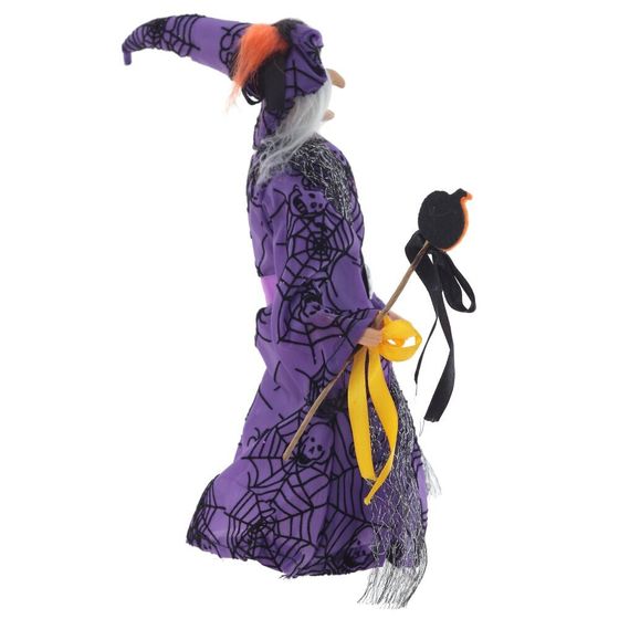 Игрушка набивная &quot;Баба-яга&quot;, Д13 Ш9 В37/30 см