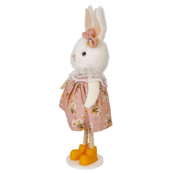 Фигурка декоративная &quot;Зайка&quot; (блок 12шт), L5 W3 H15 см, 3в.