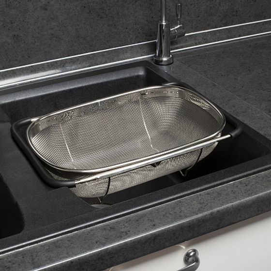 Корзина в раковину STEEL TOUCH 34х24см