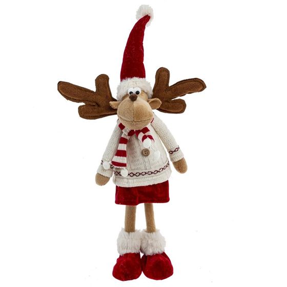 Игрушка набивная &quot;Олень&quot;, L19 W13 H42/30 см, 2в.