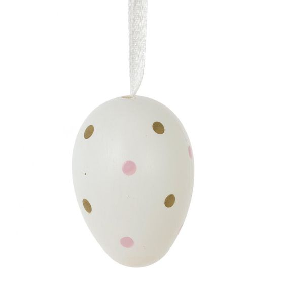 Набор из 12-ти изделий декоративных подвесных &quot;Яйцо&quot; (4*6), L4,5 W4,5 H6,5 см