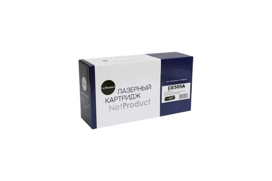 Картридж лазерный NetProduct CE505A для HP LJ P2055/P2035/Canon №719, 2,3K