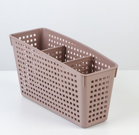 Органайзер ЛОФТ с перегородками 245х95х140мм латте