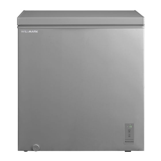Морозильный ларь Willmark CF-270IDG серый 210л