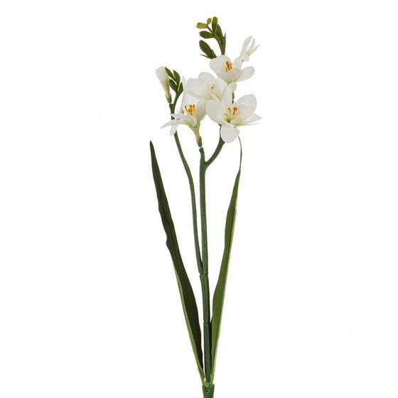 Цветок искусственный "Фрезия", L16 W7 H60 см