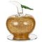 Фигурка декоративная &quot;Яблоко&quot;, Д4,5 Ш4,5 В5 см