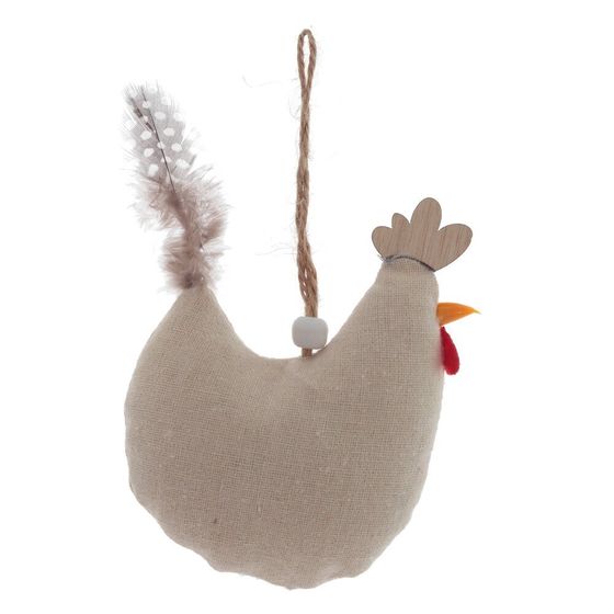 Набор из 2-х изделий декоративных подвесных &quot;Курочка&quot; (9*3*11,5), L15 W4 H12 см