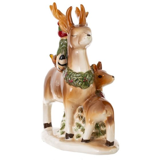 Фигурка декоративная &quot;Олени&quot;, L18 W9 H21 см