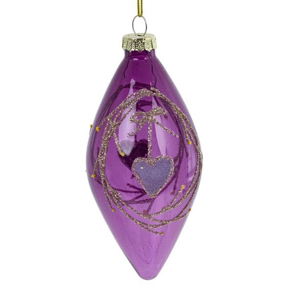 Набор из 12шт Украшение новогоднее &quot;Шар&quot;, D 8 см, L34 W25 H9 см