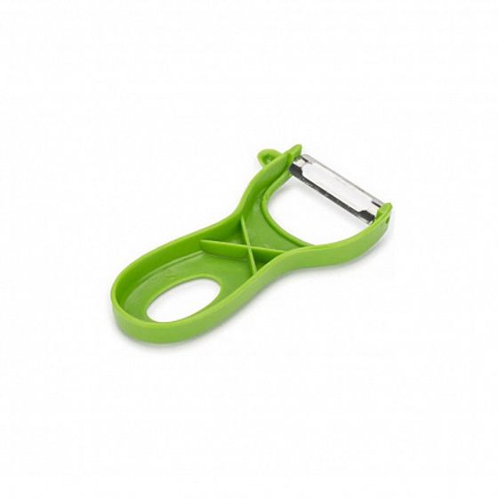 Овощечистка с горизонтальным/плававающим лезвием VIVA Grey-Green