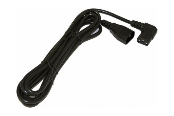 Шнур питания Hyperline PWC-IEC13A-IEC14-1.8-BK C13-С14 проводник.:3x0.75мм2 1.8м 250В 10А (упак.:1шт) черный