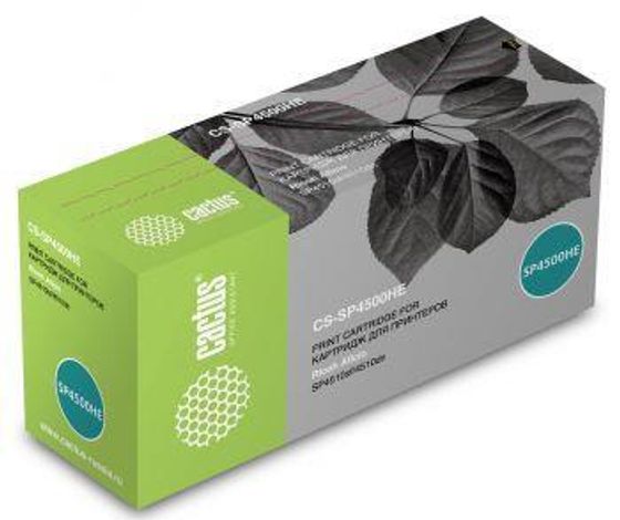 Картридж лазерный Cactus CS-SP4500HE 407318 черный (12000стр.) для Ricoh Aficio SP 4510DN/SP 4510SF