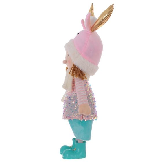 Игрушка набивная &quot;Мальчик, Девочка&quot;,, L20 W10 H49/43 см, 2в.