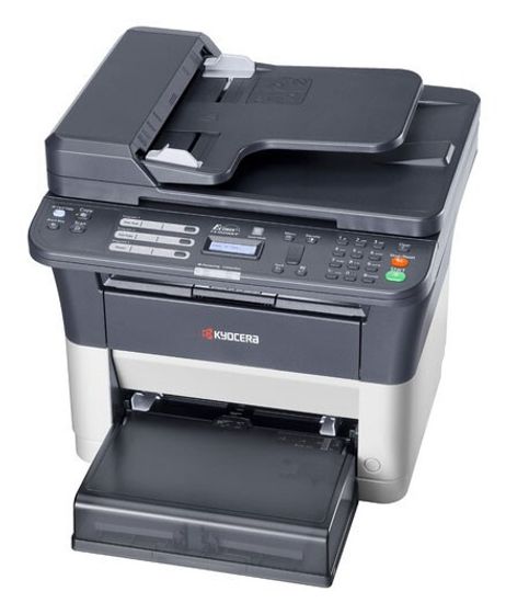 МФУ лазерное Kyocera FS-1025MFP (1102M63RU0/1102M63RUV) A4 Duplex белый/черный