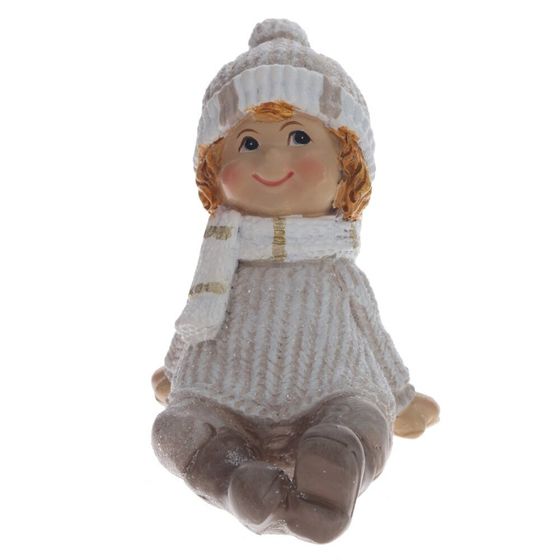 Фигурка декоративная &quot;Мальчик/Девочка&quot;, L7,5 W5 H5,5 см, 2в.