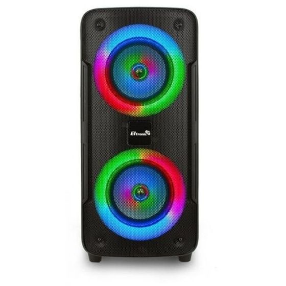 Портативная акустика Eltronic 20-19 DANCE BOX 300 динамик 2шт/6&quot; 35Вт LED TWS черный