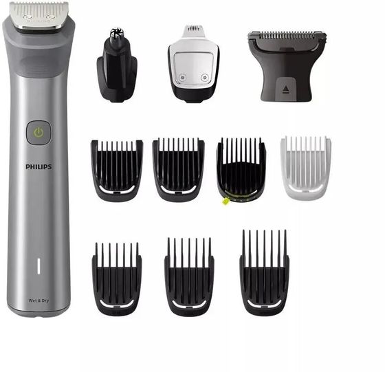 Триммер Philips MG5940/15 аккум. (насадок 12шт) серебристый