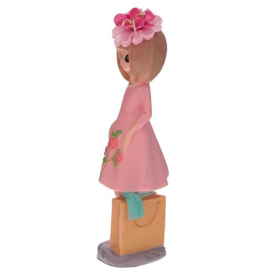 Фигурка декоративная &quot;Девочка&quot;, Д6,5 Ш6 В18,5 см, 4в.