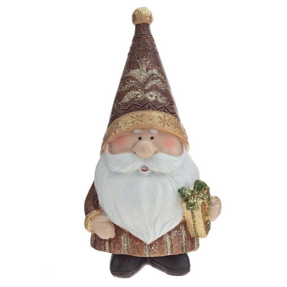 Фигурка декоративная &quot;Гном&quot;, L10 W7 H16,5 см, 2в.