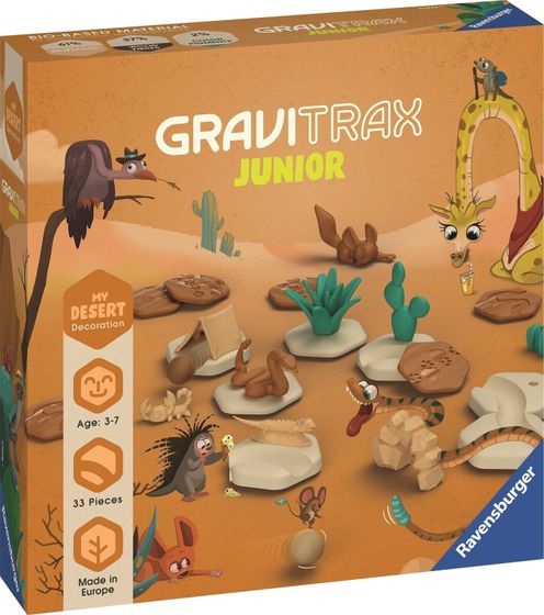 Ravensburger Ravensburger GraviTrax Junior Extension Desert, Toy marble run, 3 yr(s)