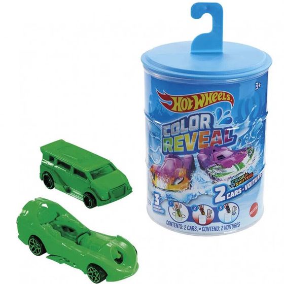 HOT WHEELS Pack 2 Color Reveal Cdu Ассорти Hbn63