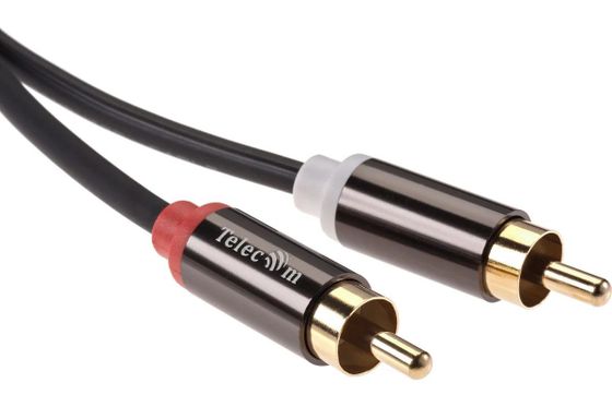 Кабель Telecom Jack 3.5 мм(m)-2xRCA(m) 1.5м черный (TAV7183M-1.5M)