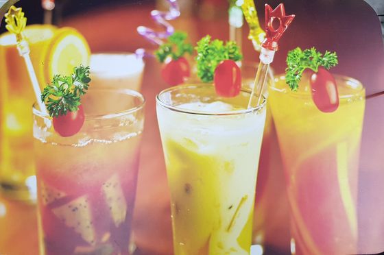 !09 Подстановочная салфетка, набор 5 штук, "Напитки" размер 26 х 41 см.