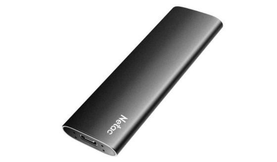 Внешний SSD 1Tb Netac USB-C NT01ZSLIM-001T-32BK Z Slim 1.8&quot; черный