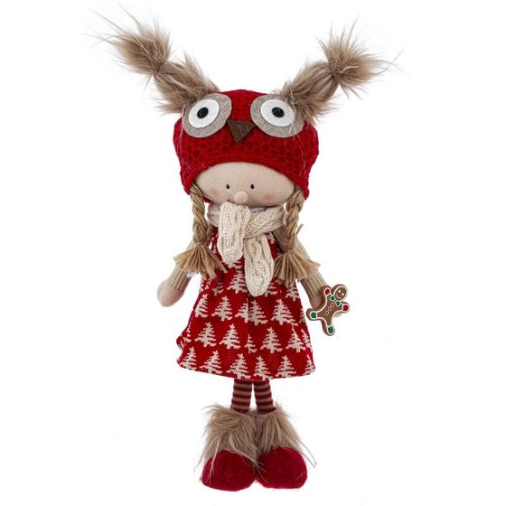 Игрушка набивная &quot;Девочка&quot;, L15 W10 H53 см, 2в.