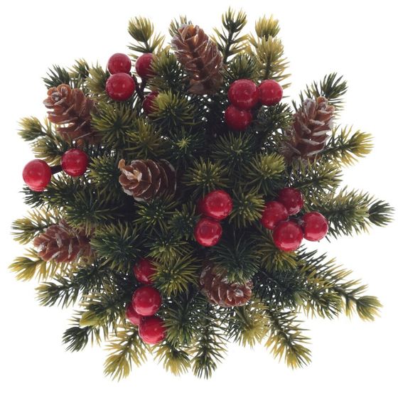 Изделие декоративное &quot;Елка в кашпо&quot;, L12 W12 H12 см