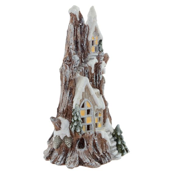 Фигурка декоративная &quot;Домик&quot; (подсветка, 3xAAA), L26 W22 H44 см