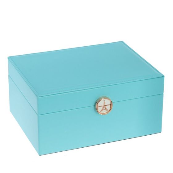 Шкатулка для украшений с дорожным футляром, Д26 Ш20,5 В13 см