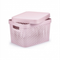 Коробка INFINITY перфорированная с крышкой 17л розовая