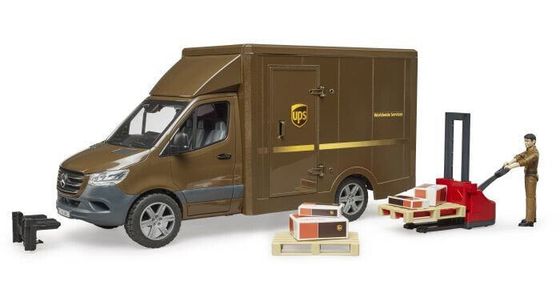 Bruder MB Sprinter UPS - Vehicle set - 3 yr(s) - Acrylonitrile butadiene styrene (ABS) - Multicolour