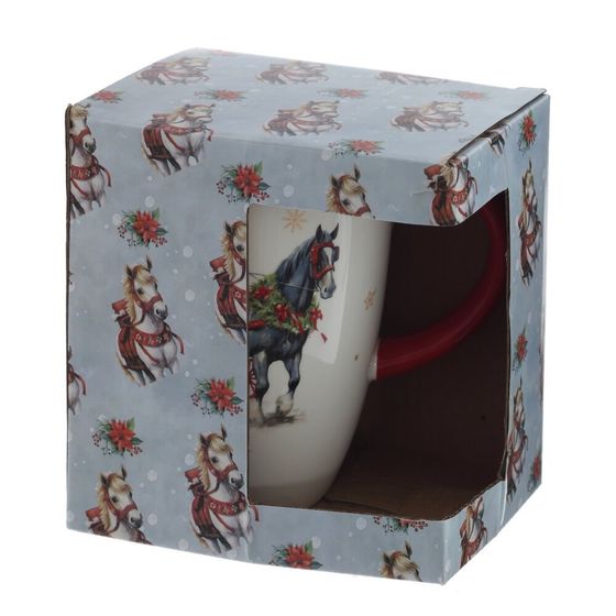 Кружка &quot;Лошадь&quot;, 520 мл, L13,5 W9 H13 см