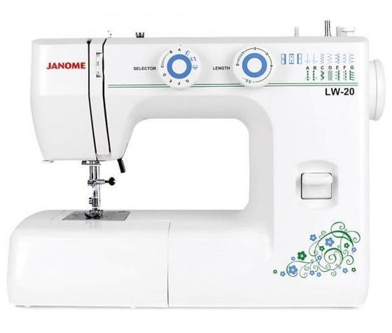 Швейная машина Janome LW-20 белый