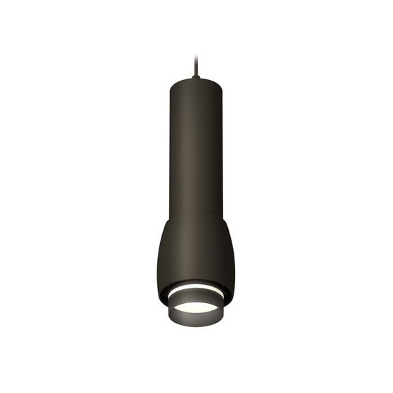 Комплект подвесного светильника с акрилом Ambrella light, Techno, XP1142012, GU5.3, цвет чёрный песок