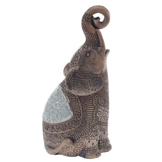 Набор из 2 шт, Фигурка декоративная &quot;Слон&quot;, L19 W9 H21 см