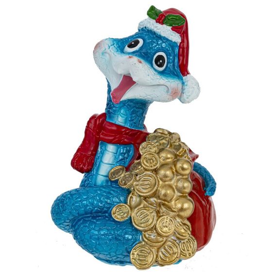 Фигурка декоративная &quot;Змея&quot;, L7 W6 H9,5 см, 4в.