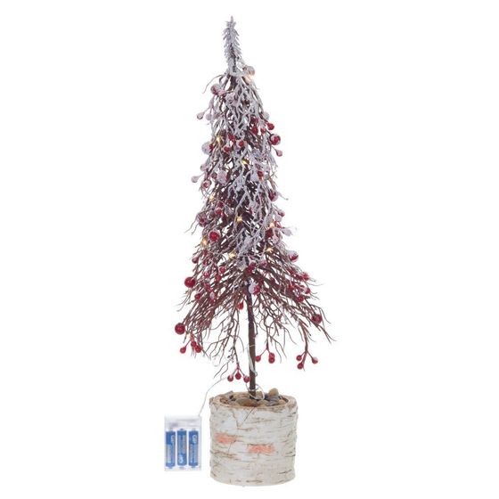 Изделие декоративное &quot;Елка&quot; с подсветкой, L20 W20 H62 см