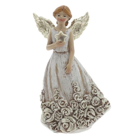 Фигурка декоративная &quot;Ангел&quot;, L5 W3,5 H9 см, 2в.
