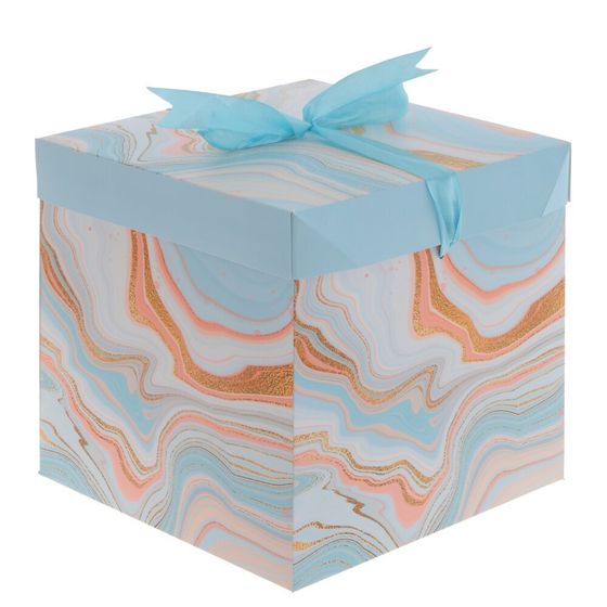 Коробка подарочная (бумага 350г/м2), L22,5 W22,5 H22 см, 4в.