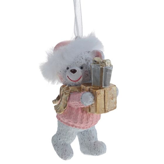 Изделие декоративное подвесное &quot;Медвежонок&quot;, L5 W4 H8,5 см, 2в.