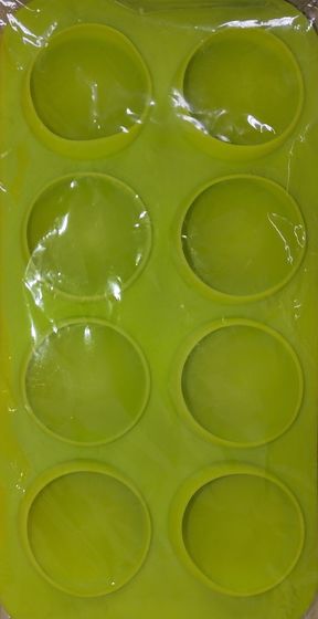 !09 Формочки для льда Cфера 8 ячеек силикон цвет микс