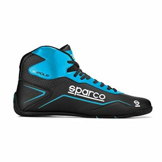 Гоночные ботильоны Sparco K-POLE Черный/Синий Чёрный