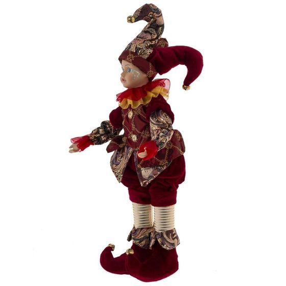 Игрушка набивная &quot;Клоун&quot; (муз, движ), L17 W14 H47 см