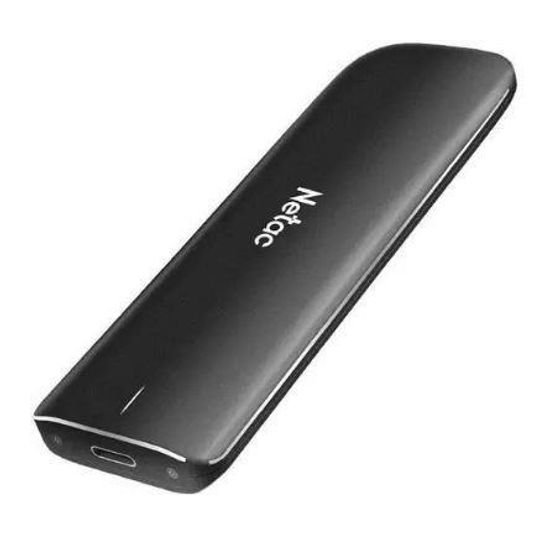 Внешний SSD 500Gb Netac USB-C NT01ZX-500G-32BK ZX 1.8&quot; черный
