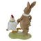 Фигурка декоративная &quot;Заяц с курицей&quot;, L9,5 W5,5 H14 см