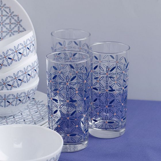 Набор столовый DIWALI CARINOSA BLUE 46 предметов