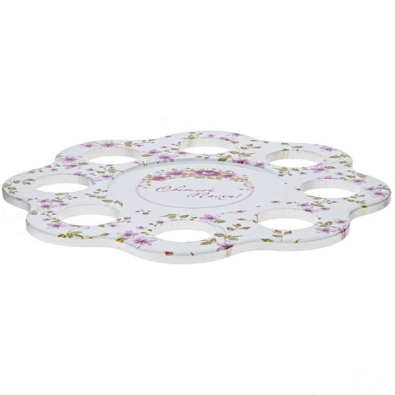 Подставка для яиц, L22 W22 H1 см